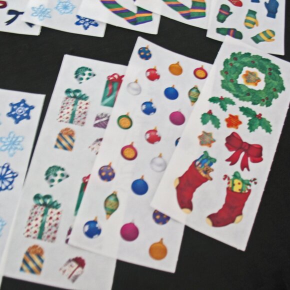 Sticker Lot  pieces, Bits and Large Lot Christmas, Floral, Snow Studio Stickers - Picture 11 of 11